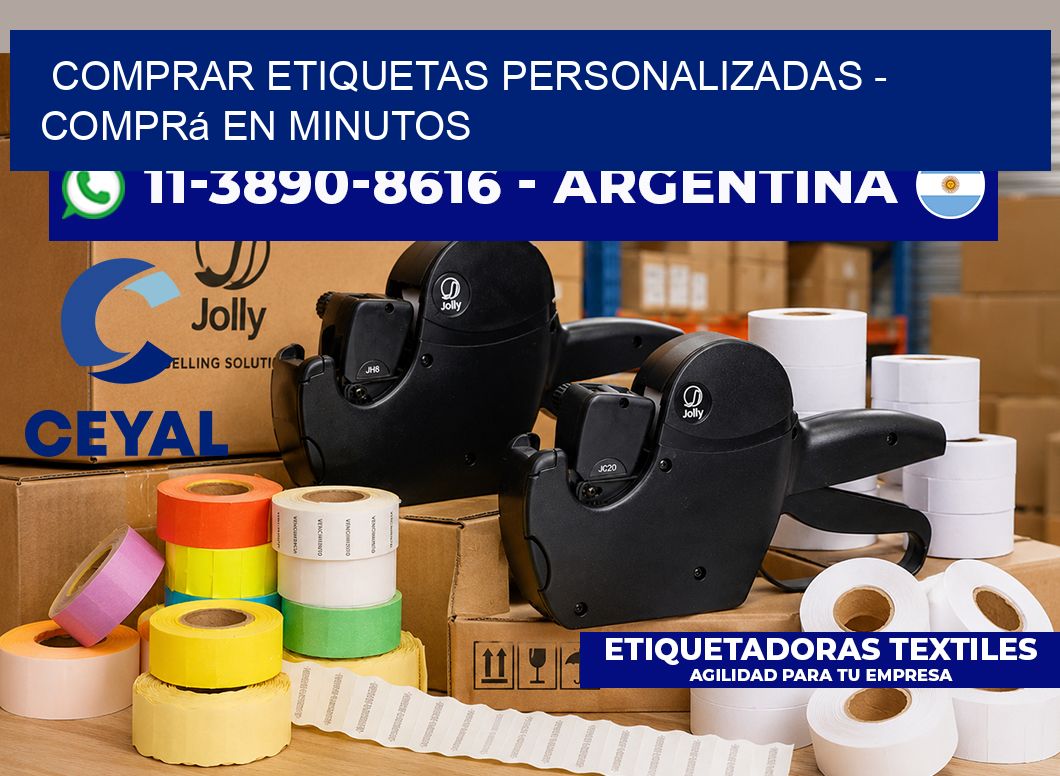 COMPRAR ETIQUETAS PERSONALIZADAS - Comprá en minutos
