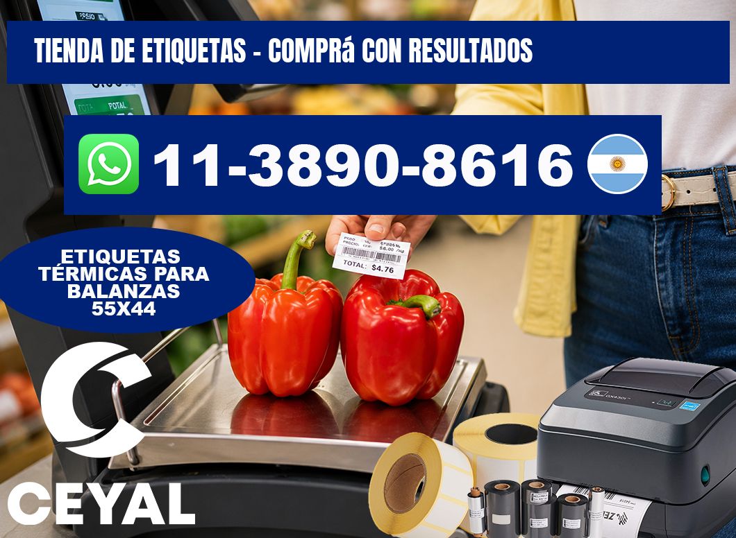 TIENDA DE ETIQUETAS - Comprá con resultados