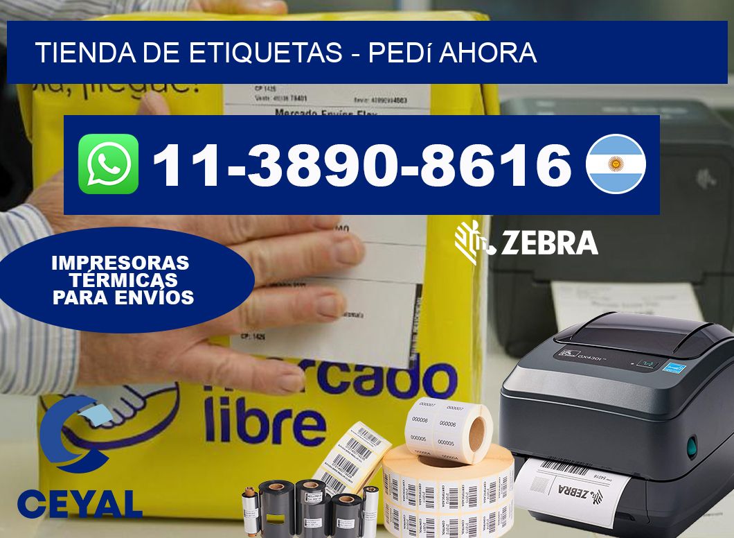 TIENDA DE ETIQUETAS – Pedí ahora