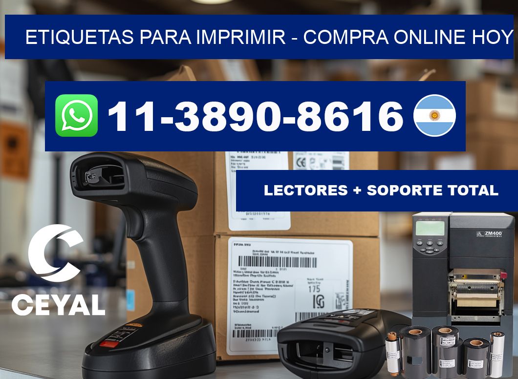 ETIQUETAS PARA IMPRIMIR - Compra online hoy