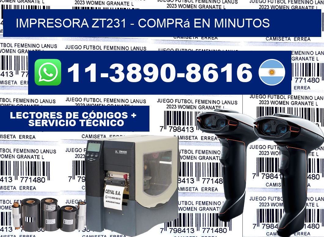IMPRESORA ZT231 - Comprá en minutos