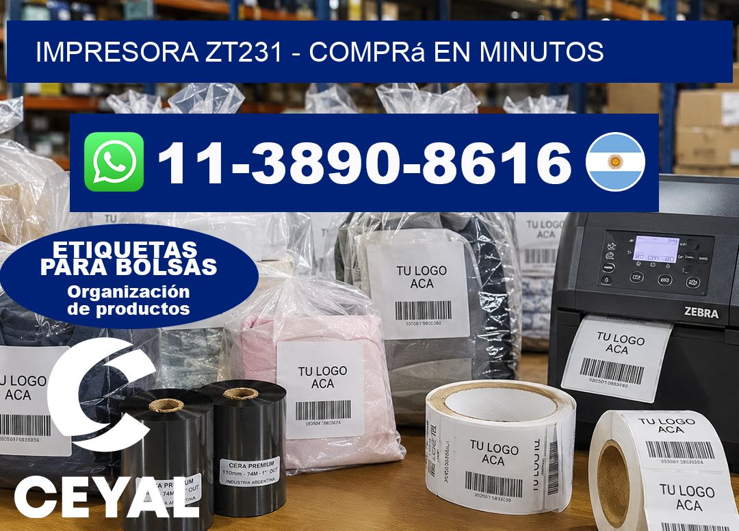 IMPRESORA ZT231 – Comprá en minutos