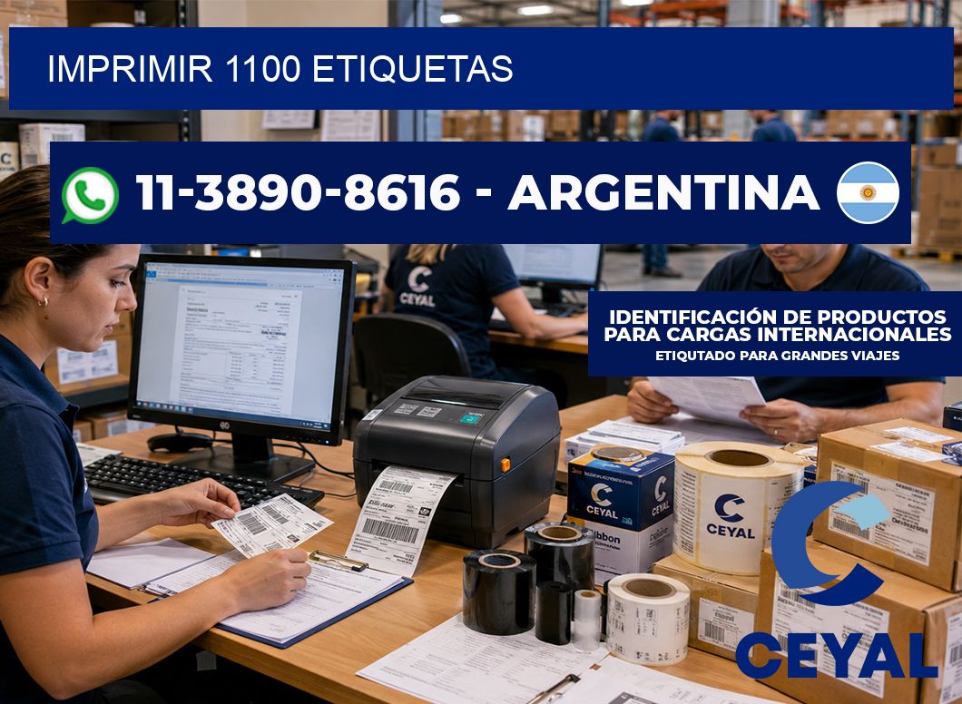 IMPRIMIR 1100 ETIQUETAS