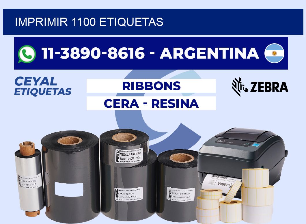 IMPRIMIR 1100 ETIQUETAS