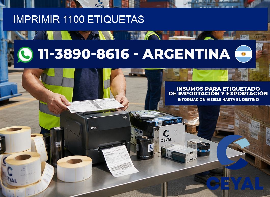 IMPRIMIR 1100 ETIQUETAS