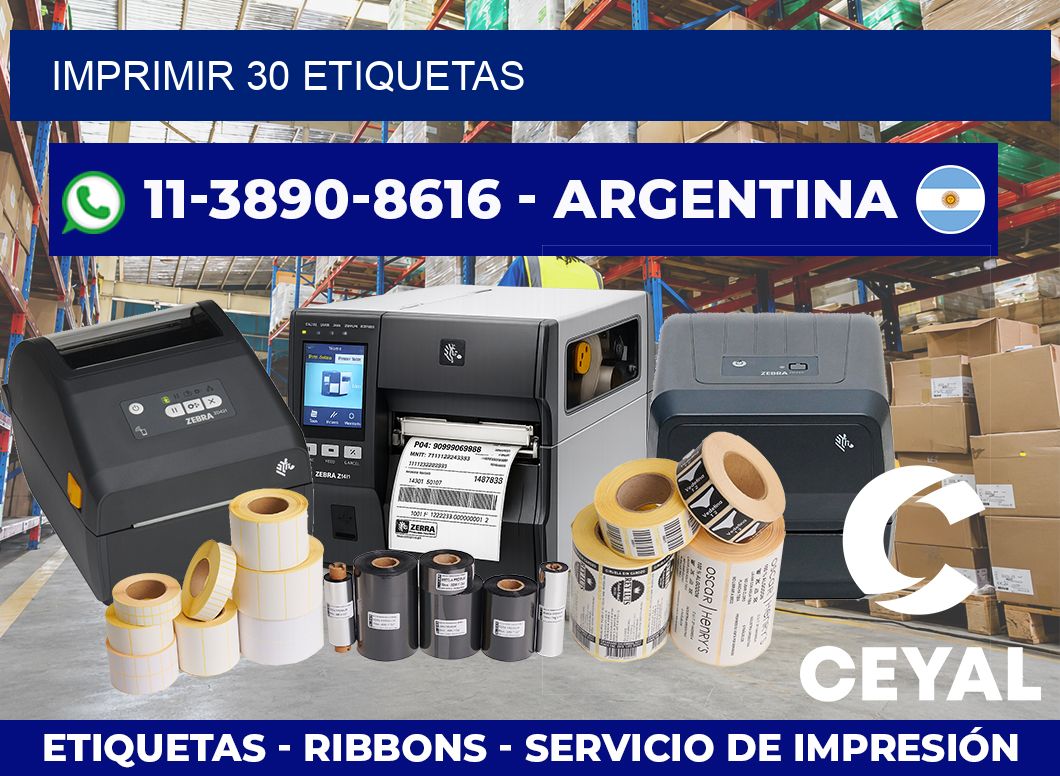 IMPRIMIR 30 ETIQUETAS