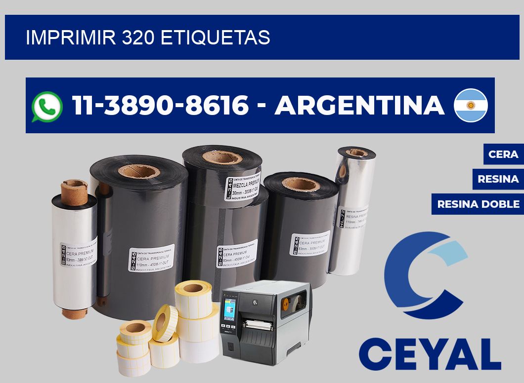 IMPRIMIR 320 ETIQUETAS