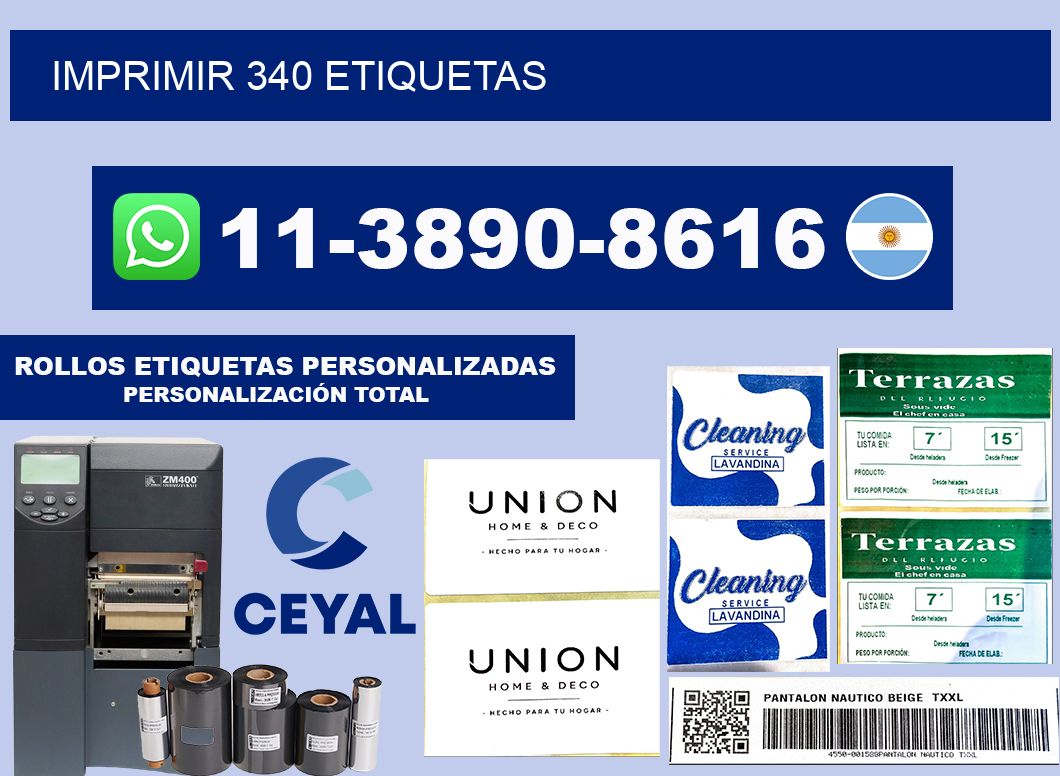 IMPRIMIR 340 ETIQUETAS