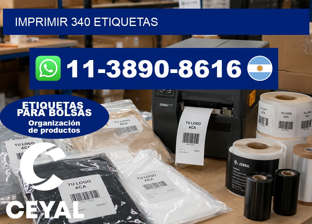 IMPRIMIR 340 ETIQUETAS