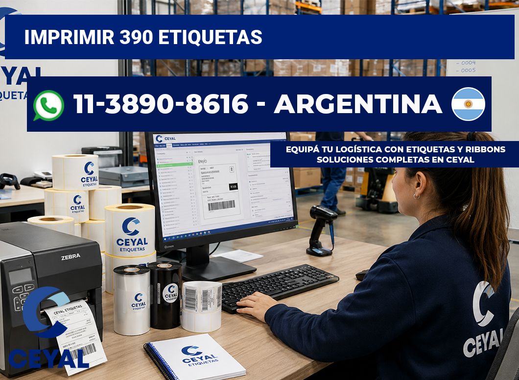 IMPRIMIR 390 ETIQUETAS