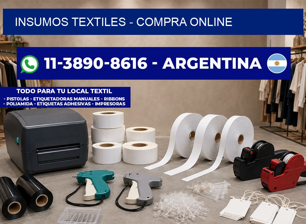 INSUMOS TEXTILES - compra online