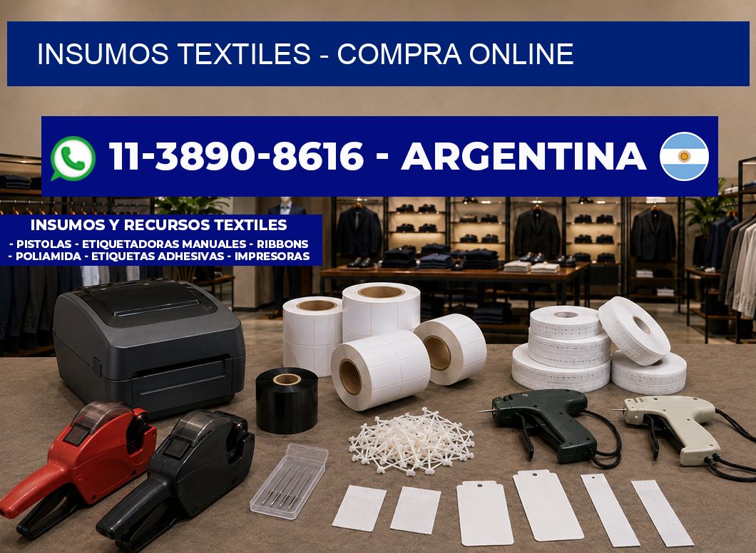 INSUMOS TEXTILES - compra online