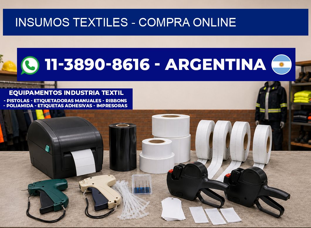 INSUMOS TEXTILES - compra online