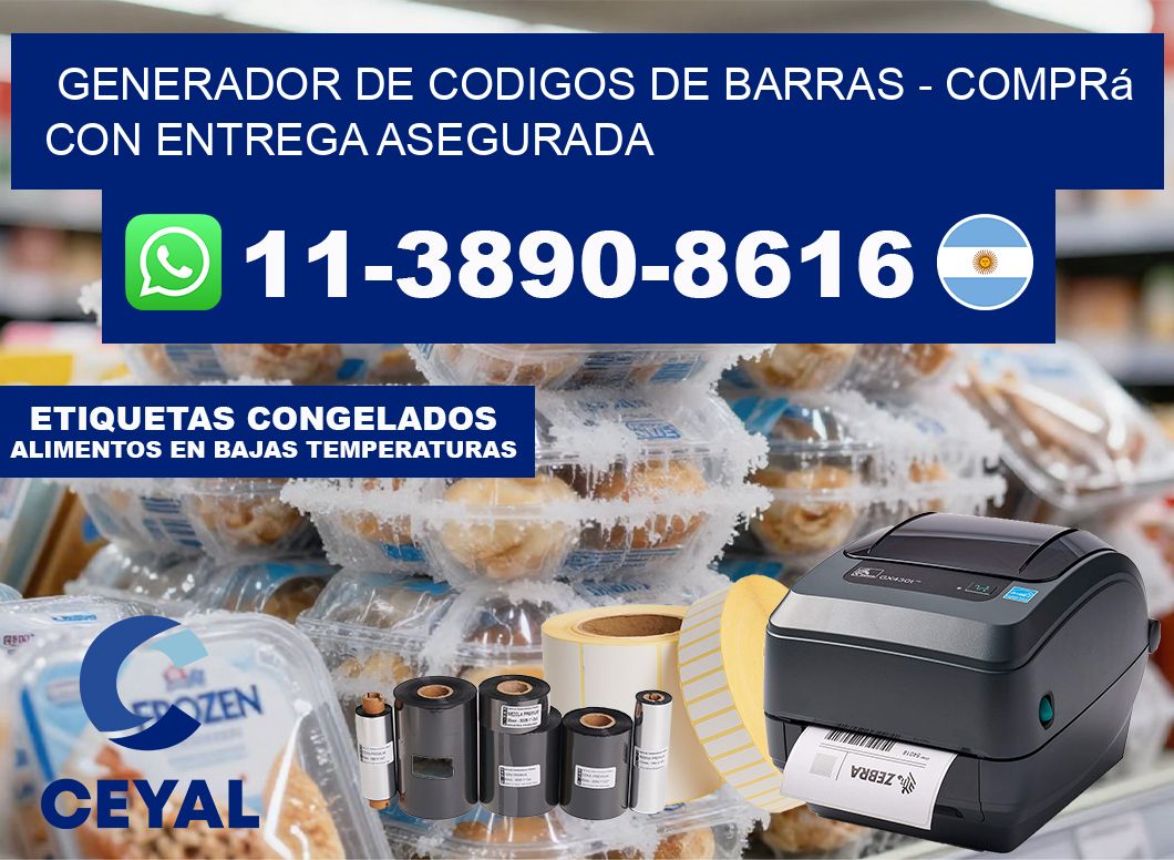 generador de codigos de barras – Comprá con entrega asegurada