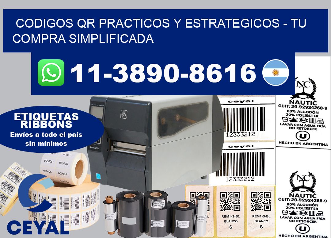 CODIGOS QR PRACTICOS Y ESTRATEGICOS - Tu compra simplificada