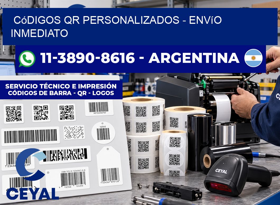 Códigos QR Personalizados - Envío inmediato