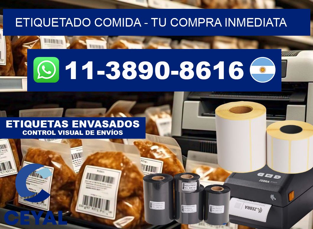 Etiquetado comida - Tu compra inmediata