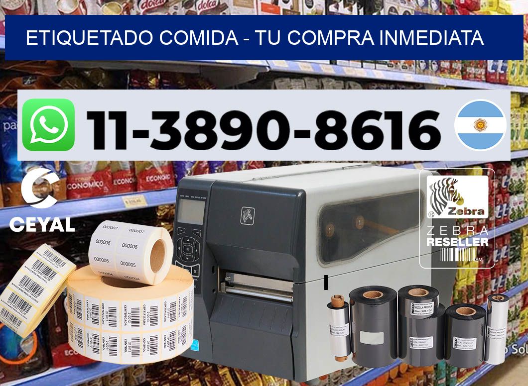 Etiquetado comida - Tu compra inmediata