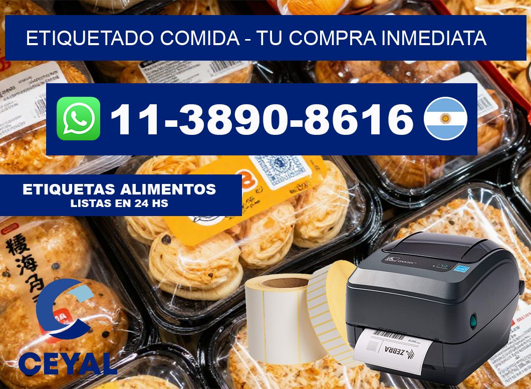 Etiquetado comida – Tu compra inmediata