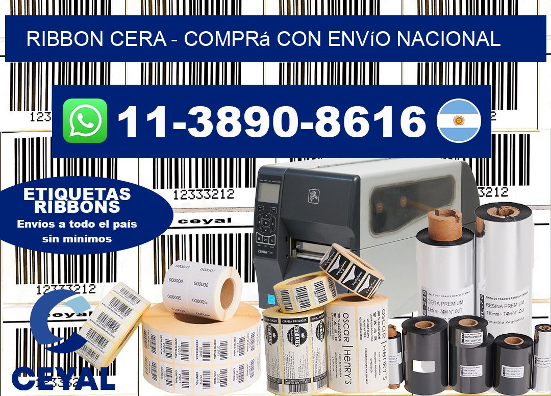 Ribbon cera - Comprá con envío nacional