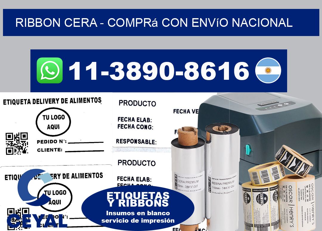 Ribbon cera - Comprá con envío nacional