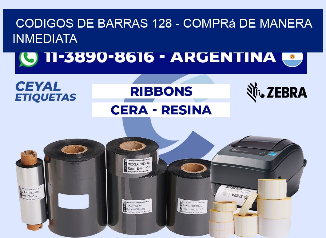 codigos de barras 128 - Comprá de manera inmediata