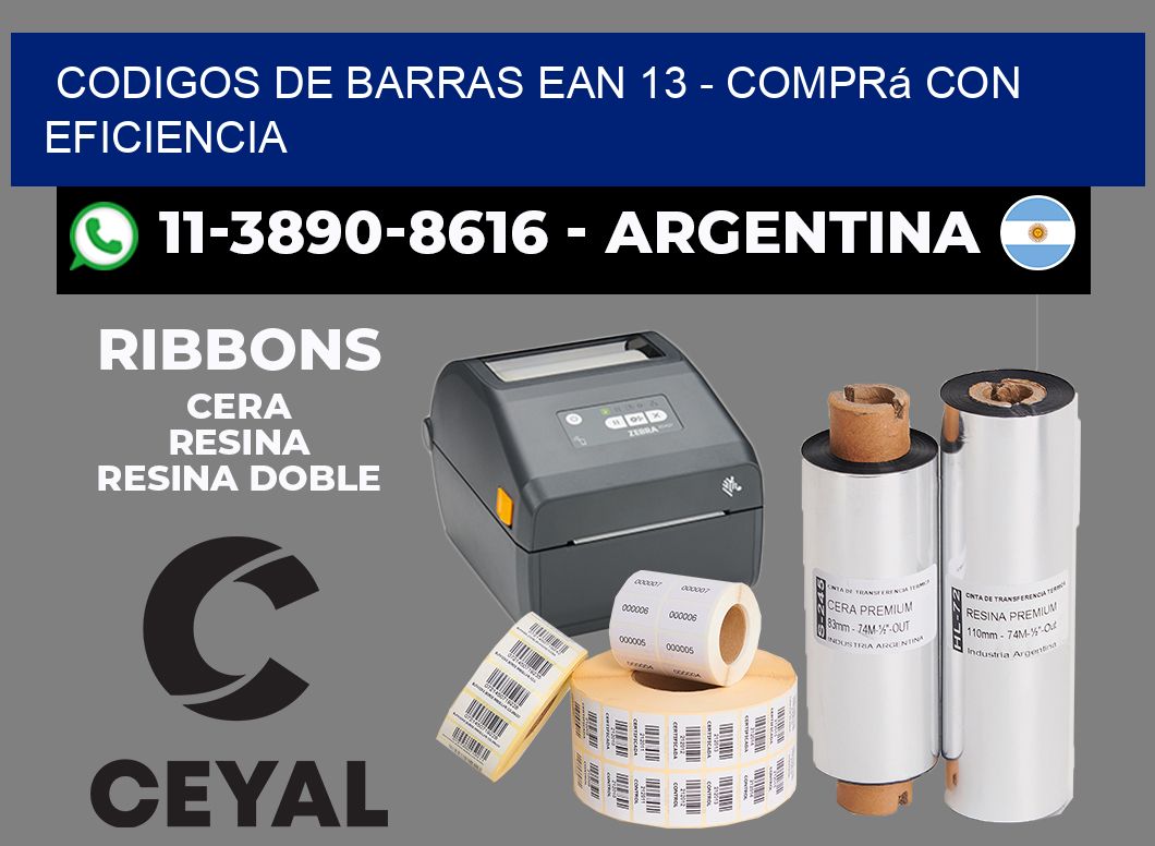 codigos de barras ean 13 - Comprá con eficiencia