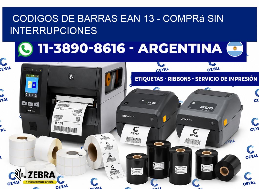 codigos de barras ean 13 - Comprá sin interrupciones