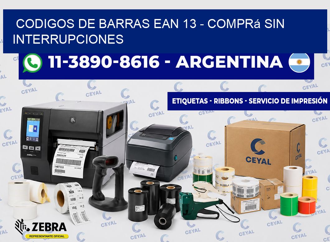codigos de barras ean 13 - Comprá sin interrupciones