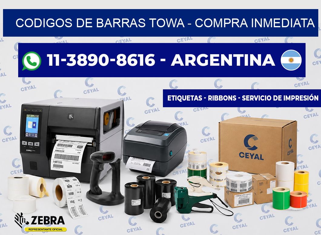 codigos de barras towa – Compra inmediata