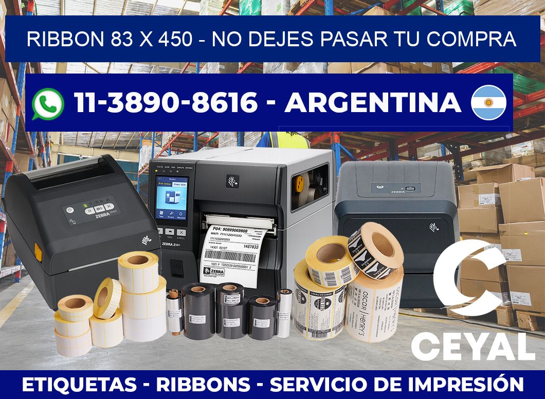 ribbon 83 x 450 – No dejes pasar tu compra