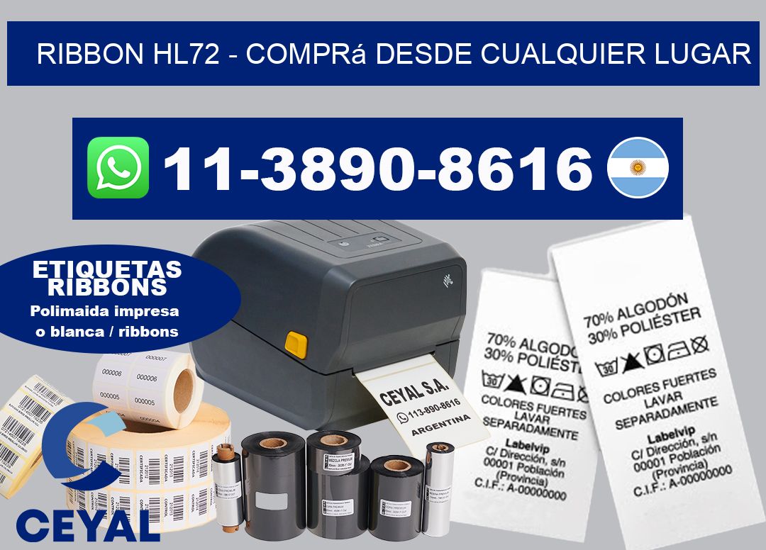 ribbon hl72 – Comprá desde cualquier lugar