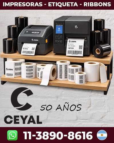 COMO UTILIZAR RIBBON ZEBRA – Pedí para tu fábrica