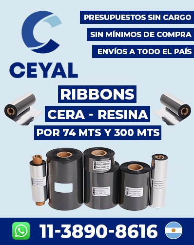 ETIQUETA Y RIBBON - Realizá tu compra hoy
