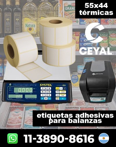 ETIQUETAS ROLLO BALANZA – Tu compra lista