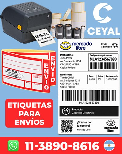 Etiquetado Profesional en Argentina San Martín