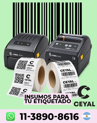 Etiquetado para Comercios en Argentina CODIGO 128
