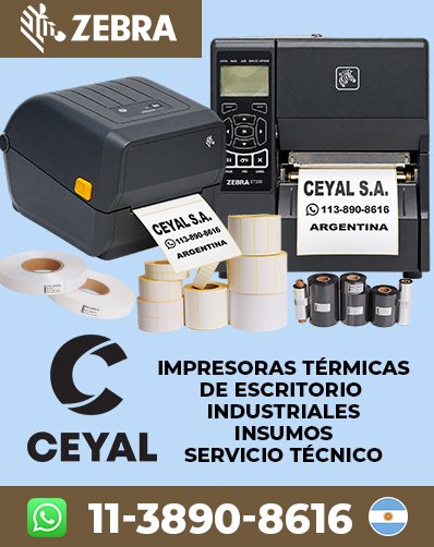 Impresora de escritorio Zebra GK420D INSUMOS argentina