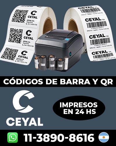 codigos Personalizados Impresos - Cotizá y comprá