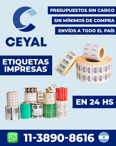 etiquetas termicas en rollo – Comprá con prioridad